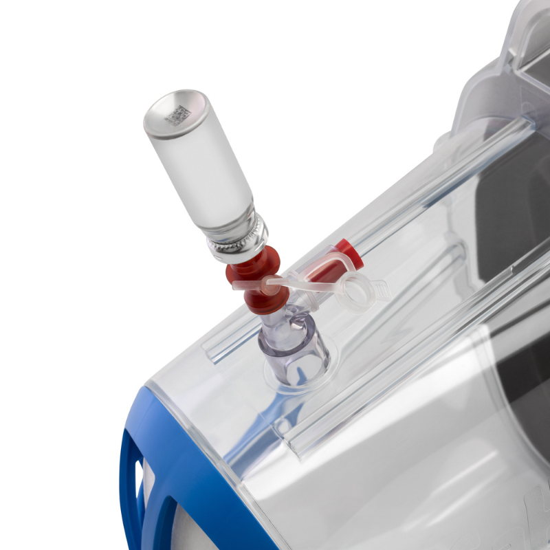 SAHOMA-II Adaptateur pour dosage d'aerosol