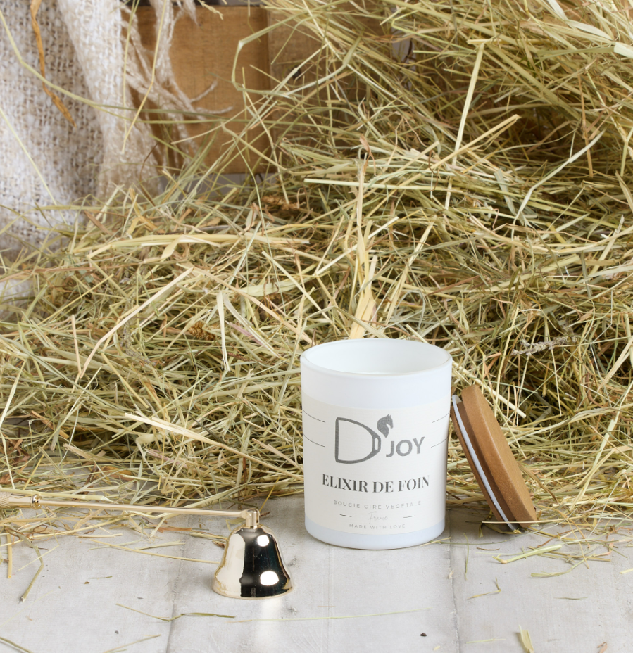 Bougie D'Joy "Elixir de Foin" 150 gr