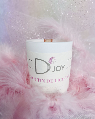 Bougie MINI D'Joy "Crottin de Licorne"