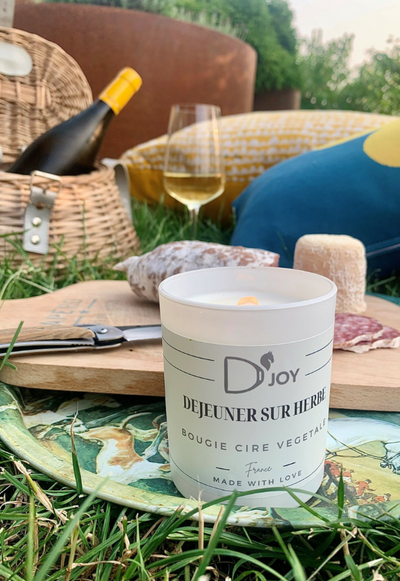 Bougie D'Joy "Déjeuner sur Herbe" 150 gr