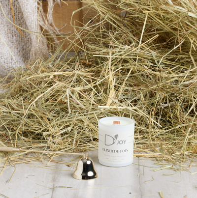Bougie MINI D'Joy "Elixir de Foin"