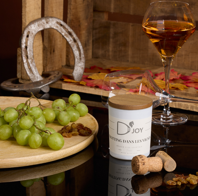 Bougie D'Joy "Trotting dans les Vignes" 150 gr
