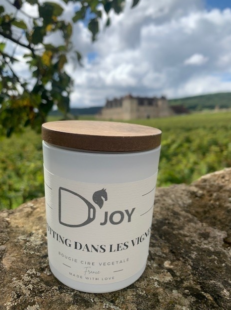 Bougie D'Joy "Trotting dans les Vignes" 150 gr
